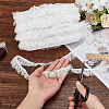 Polyester Pleated Elastic Lace Trim DIY-WH0656-82A-3