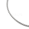 304 Stainless Steel Box Chain Necklace for Men Women NJEW-M200-13P-2