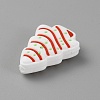 Christmas Theme Silicone Focal Beads SIL-CJC0010-02G-2