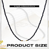 1Pc Rice Natural Pearl & Glass Seed Beaded Necklaces for Women NJEW-LP0007-01A-2