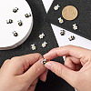 24Pcs 2 Colors Plastic Cabochons MRMJ-PJ0001-07-4