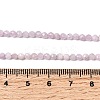 Natural Kunzite Beads Strands G-G343-B04-3mm-5