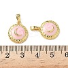 Brass Enamel Pendants KK-I371-29G-02-3