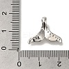 Fishtail Rack Plating Brass Micro Pave Clear Cubic Zirconia Pendnat KK-H485-29P-3