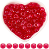 800Pcs Transparent Plastic Beads KY-SP0001-52C-1