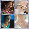 10Pcs Luminous Transparent Resin Pendants RESI-YW0004-44G-6