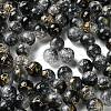Transparent Crackle Acrylic Beads DACR-D300-01D-10mm-1