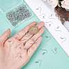 100Pcs 304 Stainless Steel French Earring Hooks STAS-SC0004-63P-3