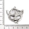 Tibetan Style Alloy Pendants FIND-U006-14AS-08-3