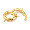 Brass Hoop Earrings Findings KK-K367-14G-2