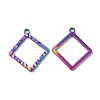 Ion Plating(IP) 304 Stainless Steel Pendants STAS-H212-20MC-1