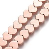 Non-magnetic Synthetic Hematite Beads Strands LS-G-O191-02RG-1
