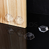 1 Set 6Pcs Self Adhesive Door Knob Bumpers AJEW-NB0006-18-4