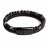 Natural Lava Rock  Beaded Bracelets PW24070699879-1