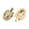 Brass Cubic Zirconia Beads KK-L251-11G-2