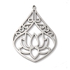 Non-Tarnish 304 Stainless Steel Pendants STAS-U010-17P-1