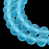 Transparent Glass Beads Strands X1-EGLA-A034-T6mm-MD08-5