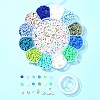 Handmade Polymer Clay Heishi Bead DIY Jewelry Kits DIY-FS0006-66B-8