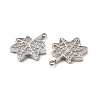 Non-Tarnish 304 Stainless Steel Pendant Rhinestone Settings STAS-F284-30P-3