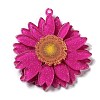 Printed Transparent Acrylic Pendants LS-SACR-P029-B02-1