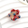 Cellulose Acetate(Resin) Star Hair Claw Clips OHAR-PW0003-030C-1