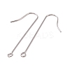 316 Surgical Stainless Steel Earring Hooks STAS-E027-02A-P-2