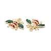 Alloy Enamel Pendants ENAM-C005-06G-3