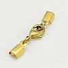 Clip Ends With Lobster Claw Clasps LS-X-KK-G144-G-2
