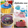 3 Sets 3 Style Wooden Basket Bottoms DIY-GF0004-75-5
