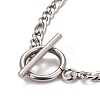 Non-Tarnish 304 Stainless Steel Chain Necklaces LS-NJEW-A002-06P-3