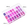 288G 24 Colors Glass Seed Beads SEED-JQ0005-01G-3mm-3