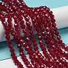 Opaque Glass Beads Stands EGLA-A035-P6mm-D16-2