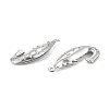 Non-Tarnish 316 Surgical Stainless Steel Pendants LS-STAS-C026-04P-3