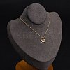 925 Sterling Silver Colorful Cubic Zirconia Constellation Pendant Cable Chain Necklaces for Women STER-R009-01G-11-3
