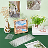 32Pcs Transparent Acrylic Double-sided Adhesive Stickers FIND-WH0139-98C-4