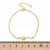 925 Sterling Silver Link Bracelets BJEW-D320-02G-5