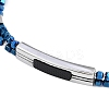 Synthetic Non-magnetic Hematite Beaded Bracelets BJEW-S156-05P-A-2