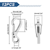 201 Stianless Steel Kecychain Clasps STAS-UN0039-76P-5