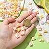 60Pcs 12 Styles Cartoon Opaque Resin Cabochons CRES-CJ0001-63-4