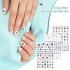 AHADERMAKER 12Sheets 3 Style Evil Eye Pattern Nail Art Stickers Decals DIY-GA0004-14-6