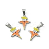 304 Stainless Steel Manual Polishing Pendants STAS-C075-22P-3