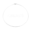 Non-Tarnish 304 Stainless Steel Paperclip Chain Necklace with Lobster Claw Clasps for Men Women NJEW-H205-03P-02-2