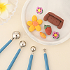 4Pcs Plastic Double Heads Modeling Clay Sculpting Tools Set TOOL-SP0001-08-5