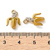 304 Stainless Steel Enamel Rhinestone Pendants SA-L002-09G-3