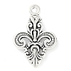 Tibetan Style Alloy Flower Pendants X-TIBEP-S291-22-RS-1
