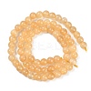 Natural Yellow Calcite Beads Strands G-B125-D01-01-3