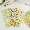 8Pcs 8 Styles PVC Plastic Waterproof Decorative Sticker Labels DIY-SP0004-93C-7