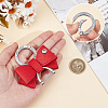 Imitation Leather Keychains AJEW-WH20020-138A-3