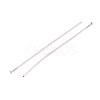 Tarnish Resistant 304 Stainless Steel Flat Head Pins STAS-E023-0.6x40mm-2