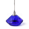 Diamond Shape Glass Name Card Holder DJEW-F009-A01-2